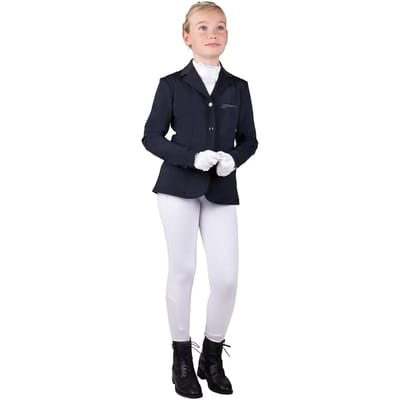 QHP Wedstrijdjas Kae Junior Zwart - 128