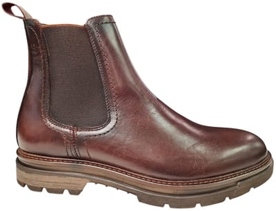 Berkelmans Hita Bruine Leren Heren Enkelboots - Bruin - 42