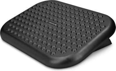 Hoogte verstelbare voetensteun - Voetenbank voor optimale houding - Kantelbaar en ergonomisch - Antraciet
