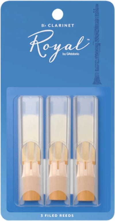 D'Addario Woodwinds 2 Royal Klarinet 3-Pack