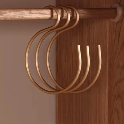 5 stks S-vormige haken aluminium slaapkamer keuken multifunctionele hangende haak sluiting houder broek hoeden hangende opslaghangers 1PCS