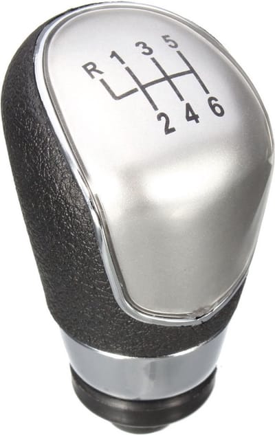Medj - Pookknop-Versnellings pook geschikt voor Ford Fiesta 6 versnellingen Mk7 2008-2013 Focus Mk2 Fl 2008-2011
