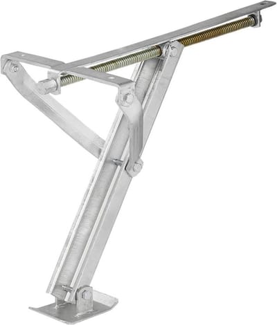 ProPlus Caravanhoeksteun - Kantelbare voet - Compact - 500 kg draagvermogen - 438 x 265 x 410 mm