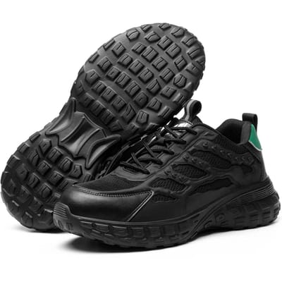 Veiligheidslaarzen van topkwaliteit voor heren Werkschoenen Ademend Stalen neus Puncturebestendige Veiligheidsschoenen Unisex Antislip Sneakers 40