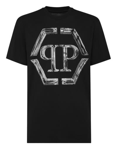 T-Shirt Ronde Hals Hexagon
