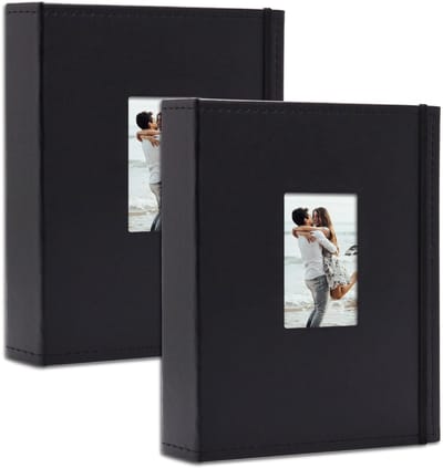 NTHProducts - Fotoalbum - Polaroid Album - 2 Pack - Zwart - Kpop Fotokaarten - Perfect voor Herinneringen - Geschikt voor Fujifilm Instax Mini