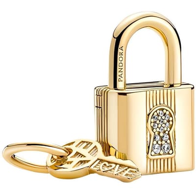Pandora Dames Bedel Gouden plating;Metaal - Goudkleurig