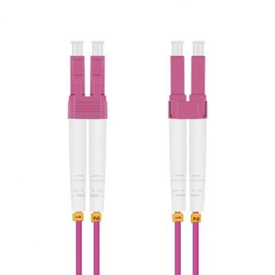 Helos 204807 InfiniBand en Glasvezelkabel 1,5 m LC Violet
