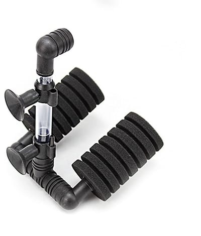 Dailygoods- Sponsfilter Dubbel 10-laags - Aquariumfilter tot 200 l - Biochemische Filtersponzen - Zuurstofverhoging - Mechanische Filtratie - Ideale Bacteriële Kolonisatie