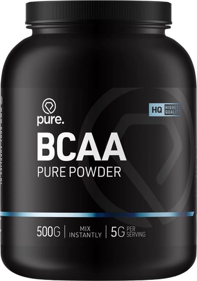 Pure. BCAA Pure. Powder - 500g - sportsupplement - poeder - 2:1:1 verhouding -aminozuur