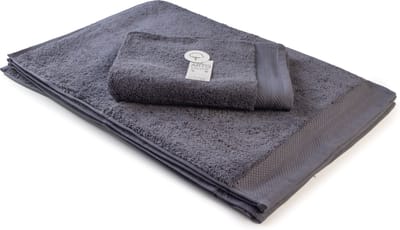 ARTG Towelzz® - DeLuxe - Gastenhanddoek - 40 x 60 cm - Donkergrijs - Dark Grey - 700 gram/m2 - Set 5 stuks