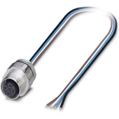 Phoenix Contact 1693791 Sensor/actuator inbouwconnector M12 Aantal polen (sensoren): 4 Bus, inbouw 0.50 m 1 stuk(s)