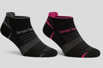 Sergio Tacchini Sneakersokken Dames 4 Paar – Verhoogde & Versterkte Hiel – Maat 36-41