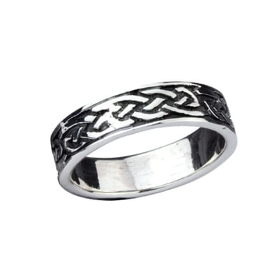 Zilveren ring keltische knoop (1312.53)