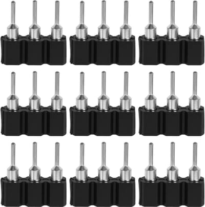 Dailygoods- Transistor Socket 40 Stuks - 3Pin/2.54mm - Compatibel met Fuzz Gitaareffectpedalen - Geschikt voor PCB/Vero-boards - Plug-in Ontwerp - Duurzaam Materiaal - Transistorhouder