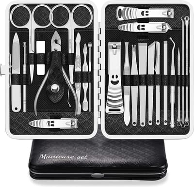 Luxe Manicure Set - Pedicure en Manicure set - Met etui - Vrouwen en Mannen Manicure Cadeauset