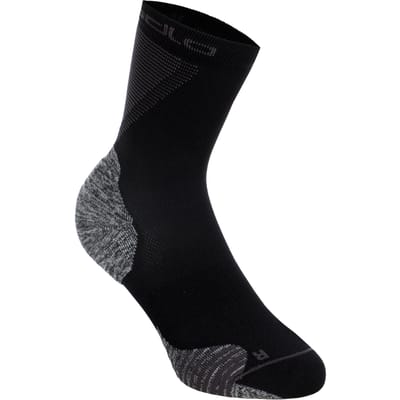 Odlo Socks Crew Ceramicool Unisex Sportsokken - Black - Maat 45-47