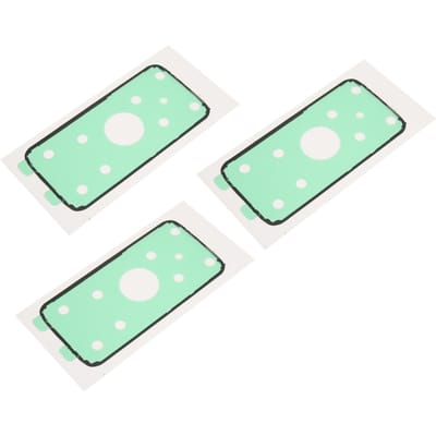 3PCS Autocollant de Coque Arrière de Téléphone Ruban Adhésif de Coque Arrière en Plastique pour Samsung S7 G930 white
