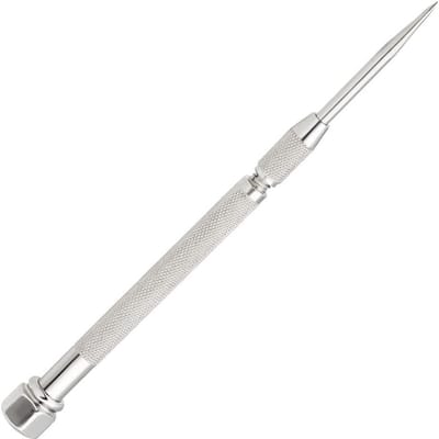 Metalen graveerpen - Pocket scriber - Markeren op diverse materialen - Gehard hardmetalen punt - 70A - Zilver