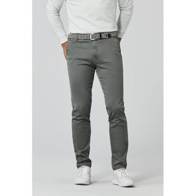 Meyer Broek Tokyo Micro Texture Superstretch Organic Cotton Olive Grey / male