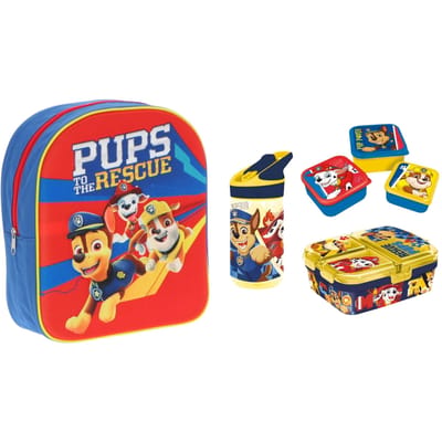 Paw Patrol schoolset; rugzak en lunchset