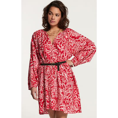 Shiwi Rhodes Dress Butterfly Animal Berrylicious Pink Size: XS | Mini Dresses Outlet | Dames | Roze