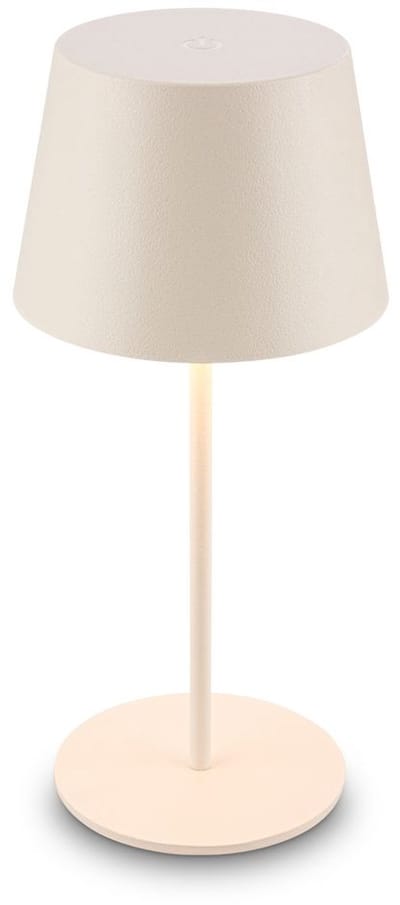 BRILONER Nivo - Tafellamp oplaadbaar - dimbaar - warm wit licht 2.700K - voor binnen en buiten - 20,5 cm