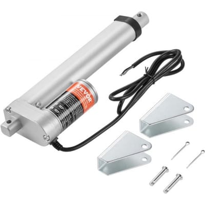 VEVOR 1000N Lineaire Actuator DC 12V Lineaire Aandrijving IP54 Elektrische Lineaire Motor 150 MM Slaglengte Geluidsniveau ≤50 dB Elektrische Deuropener 14 MM/S Rijsnelheid Lineaire Technologie Aanpassing Aandrijving