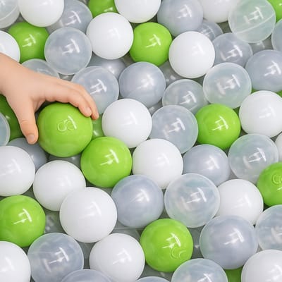 200 Kleurrijke Ballen voor Ballenbad - 5,5cm Ballenbak Ballen voor Kinderen - Baby Ballen Speelballen Plastic Ballen voor Speeltent Ballenbad Pool Ballenbak Tent Springkussen Trampoline