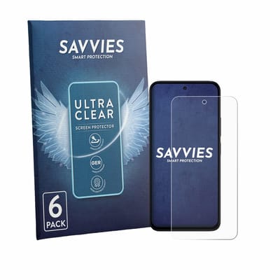 Savvies - Screenprotector voor Xiaomi Poco M8s - Folie Beschermfolie transparant 6 Stuks