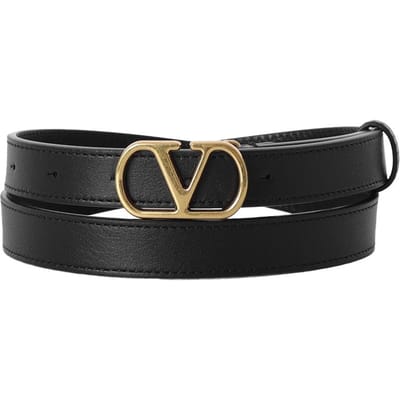 Ceinture Valentino V Logo T0sm7 Iyr 0no 7W2T0SM7 IYR 0NO (95) black