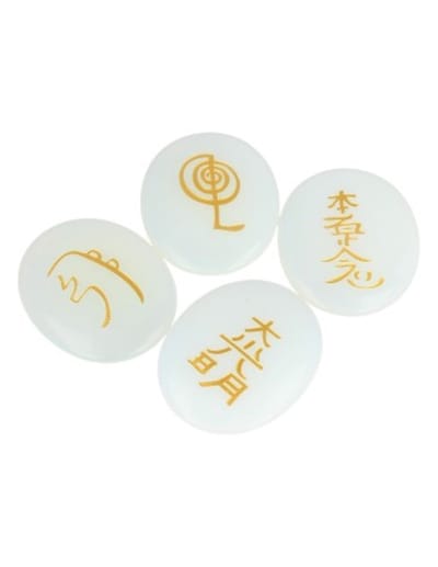 Opaliet reiki stenen set (synth)