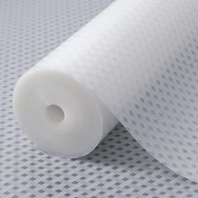 Antislipmatten voor Kasten en Lades - Antislip grip duurzaam - Waterdichte en oliebestendige - Koelkastvoeringen - Antislipmat Voor Dienblad | Vloer | opbergruimte | bureaus | keukengerei | servies - 30 x 300 cm - Transparant