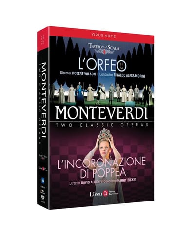 Teatro Alla Scala, Harry Bicket - Monteverdi: L'Orfeo | L'Incoronazione Di Poppea (2 DVD)