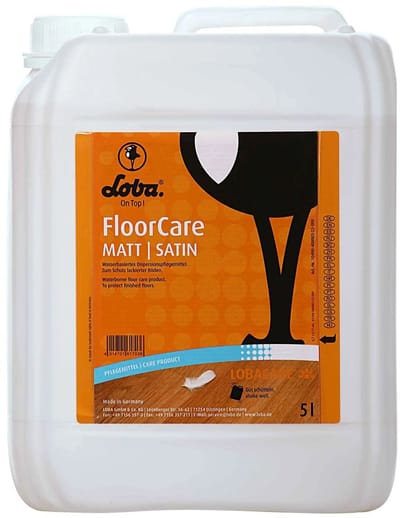 Houten vloer onderhoud, vloeronderhoud mat, 5 Liter, vloer reiniger mat