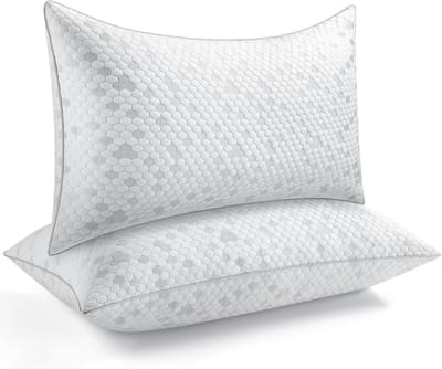 Traagschuim Kussens - Verstelbaar Hoofdkussen - Comfortabel Slapen - Individuele Hoogte - 40 x 80 cm - Wit