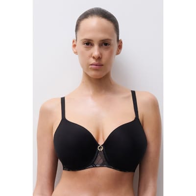 Chantelle Graphic Support Bra T-shirt Black Maat: C70 | BH's Outlet | Dames | Zwart