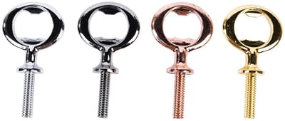 Dailygoody - Bierflesopener Set - DIY Flesopeners - Perfect voor Thuis en Buiten - Metaal - 4 Stuks - Ideaal voor Barbecue en Feestjes - Eenvoudig te ...