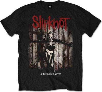 Slipknot - .5: The Gray Chapter Album Heren Tshirt - S - Zwart