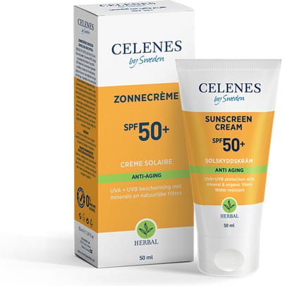 Celenes by Sweden - Zonnebrandcreme SPF50+ - Anti aging