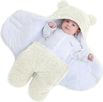 Baby Slaapzak - Teddy - 70x80cm - Ivory
