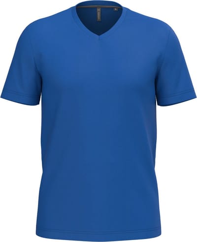Kariban T-shirt V-hals korte mouwen K357 - Royal Blue - L