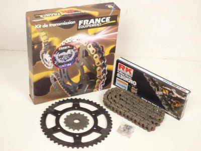 kit chaîne france uitrusting voor moto kawasaki 600 zzr 1993 à 2004 nieuw
