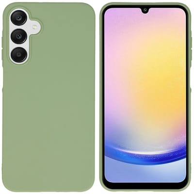 imoshion Hoesje - Geschikt voor Samsung Galaxy A25 (5G) - Color Backcover - Olive Green