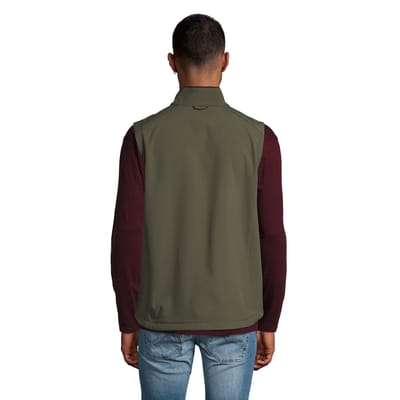 SOLS Heren Rallye Softshell Mouwloos Gilet (Leger)