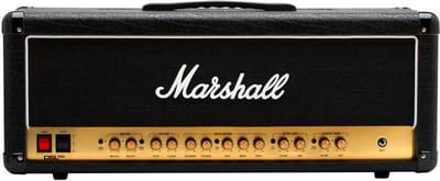Marshall DSL100HEAD gitaarversterker top