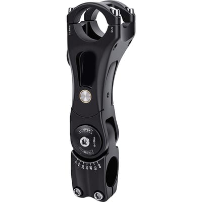 Verende Fietspendel Verstelbare Aluminiumlegering Fietspen voor Mountainbike Grindfiets Racefiets 31.8x135mm black