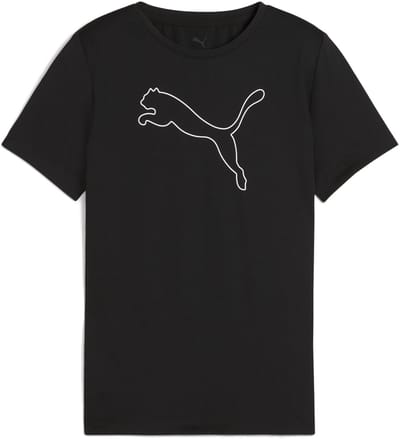 PUMA TAD ESS Cat Logo Tee G Meisjes Sportshirt - Puma Black