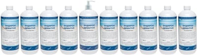 Shampoo Sensitive Care - 1 liter - 10 Stuks - Voordeelverpakking - Haarverzorging