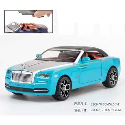 1:24 Rolls Royce Dawn Legering Luxy Auto Model Diecasts Metaal Speelgoed Voertuigen Auto Model Simulatie Geluid En Licht Kinder Speelgoed Cadeau